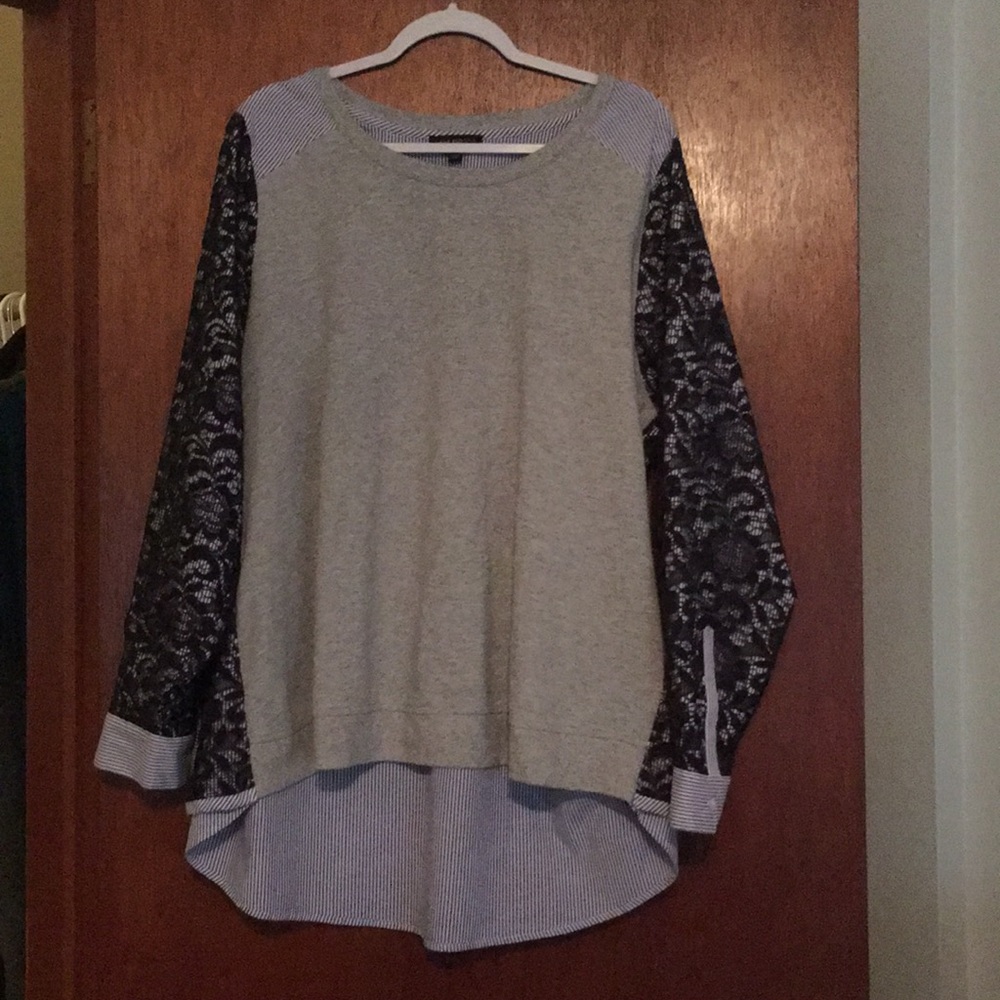Lane Bryant plus size 22/24 Long sleeved top